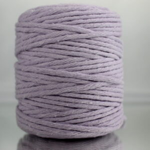 Sznurek bawełniany skręcany FIOLETOWY 100m 5mm