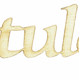 Drewniany napis gratulacje scrapki dekor 1szt