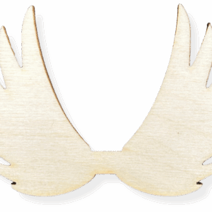 Skrzydełka skrzydła anielskie drewniane anioł do anioła baza decoupage 1szt