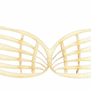 Skrzydełka skrzydła anielskie drewniane anioł 1szt