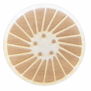 Drewniana podkładka podkładki podstawka pod kubek decoupage ze sklejki 1szt