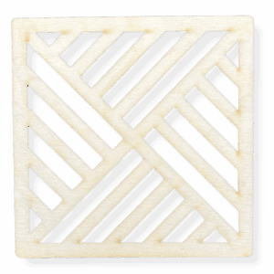 Drewniana podkładka podstawka pod kubek kwadrat decoupage ze sklejki 1szt