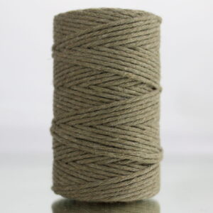 Sznurek bawełniany skręcany KHAKI 60m 2mm