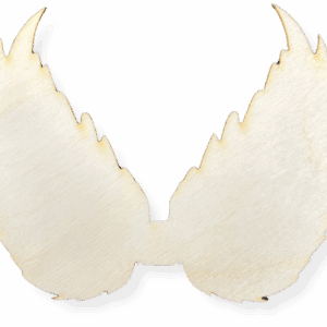 Skrzydełka skrzydła anielskie drewniane anioł do anioła baza decoupage 1szt