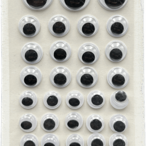 Ruchome oczka oczy samoprzylepne do dekoracji mix