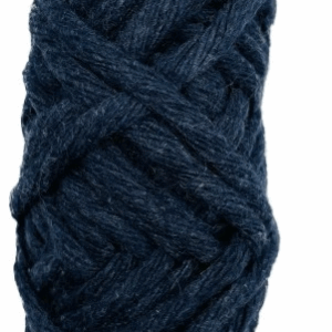 Sznurek bawełniany skręcany GRANATOWY 10m 5mm