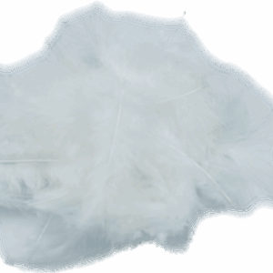 Piórka pióra lotki ozdobne dekoracyjne białe