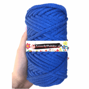 WAS Sznurek bawełniany z rdzeniem ciemny niebieski 50m 5mm WAS