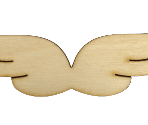Skrzydełka skrzydła anielskie drewniane 1szt