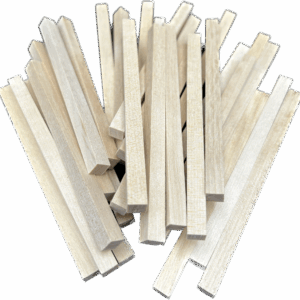 Patyczki drewniane naturalne 30szt.