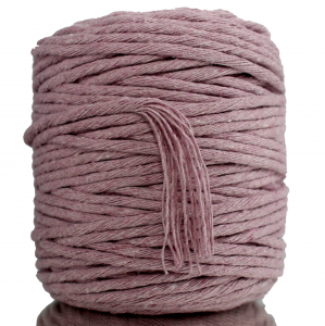 Sznurek bawełniany skręcany WRZOSOWY 100m 5mm
