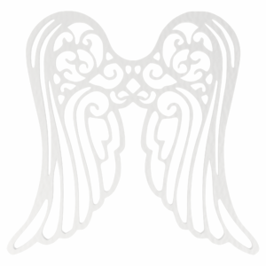 Skrzydełka skrzydła anielskie BIAŁE anioł duże