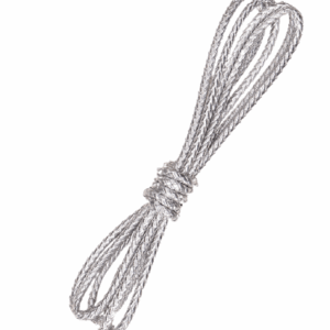 Lina srebrna dekoracyjna sznurek 3m