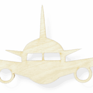 Scrapki drewniane samolot samoloty dekor decoupage ozdoba ze sklejki 1szt