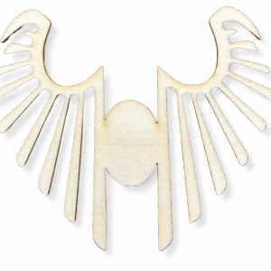 Skrzydełka skrzydła anielskie drewniane anioł do anioła baza decoupage 1szt