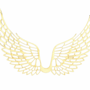 Skrzydełka skrzydła anielskie drewniane ażurowe