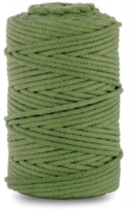 WAS sznurek bawełniany 100m 3mm PISTACJOWY