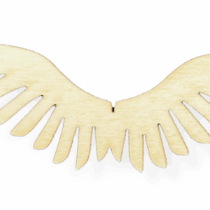 Skrzydełka skrzydła anielskie drewniane anioł do anioła baza decoupage 1szt