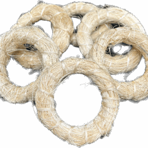 Ring z sizalu 7cm 6szt.