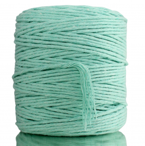 Sznurek bawełniany skręcany MIĘTOWY 200m 3mm