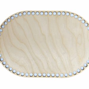 Baza dno koszyka kosz Mojżesza owal 30x20 sklejka