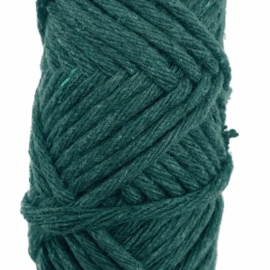 Sznurek bawełniany skręcany ZIELONY 20m 3mm