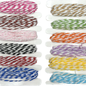 Sznurek papierowy przeplatany