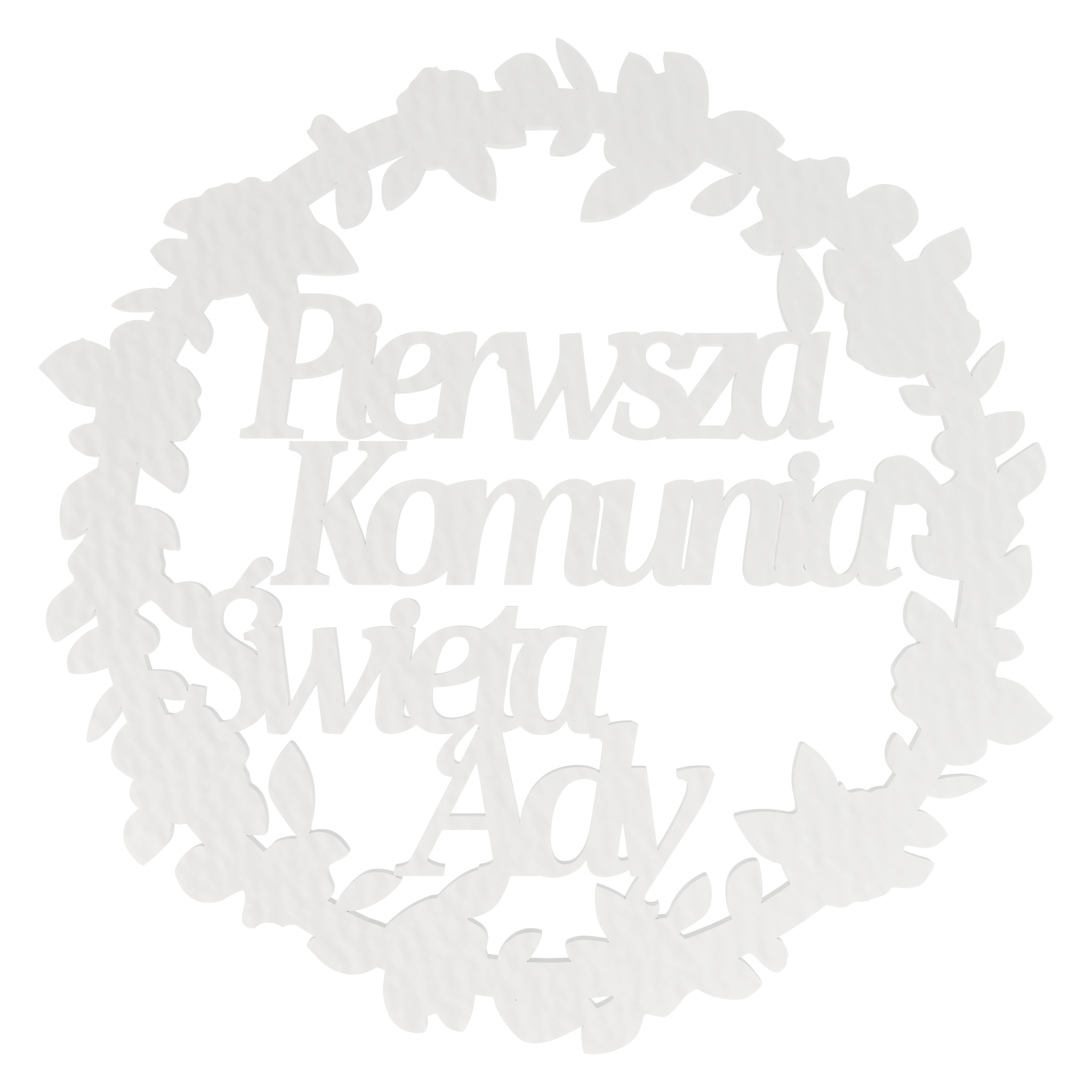 OBRĘCZ WIANEK KWIATKI PIERWSZA KOMUNIA ŚWIĘTA 29 CM DOWOLNY NAPIS IMIĘ 1 Zakręcone Sznurki OBRĘCZ WIANEK KWIATKI PIERWSZA KOMUNIA ŚWIĘTA 29 CM DOWOLNY NAPIS IMIĘ
