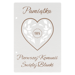 KARTKA PIERWSZA KOMUNIA ŚWIĘTA PAMIĄTKA NA PIENIĄDZE PREZENT DOWOLNY GRAWER