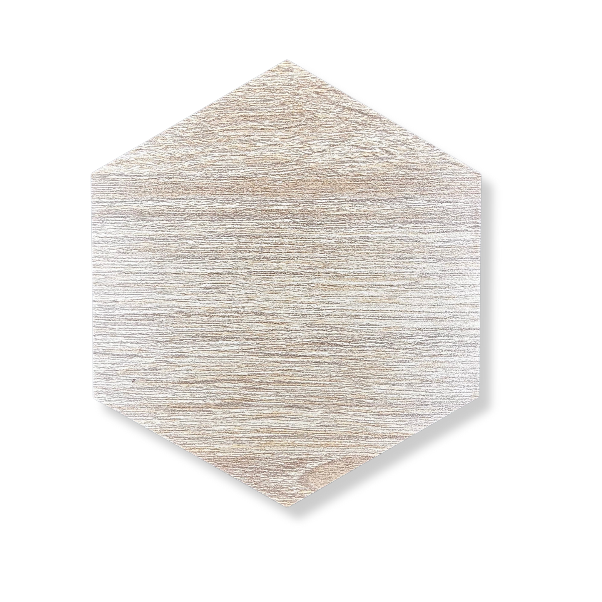 Drewniany sześciokąt z sklejki kolor DĄB SONOMA baza dekor wielokąt decoupage heksagon 15cm 1 Zakręcone Sznurki Drewniany sześciokąt z sklejki kolor DĄB SONOMA baza dekor wielokąt decoupage heksagon 15cm
