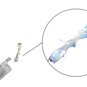 LAMPKA LAMPKI LED 20 LEDÓW ZIMNY BIAŁY NA BATERIE