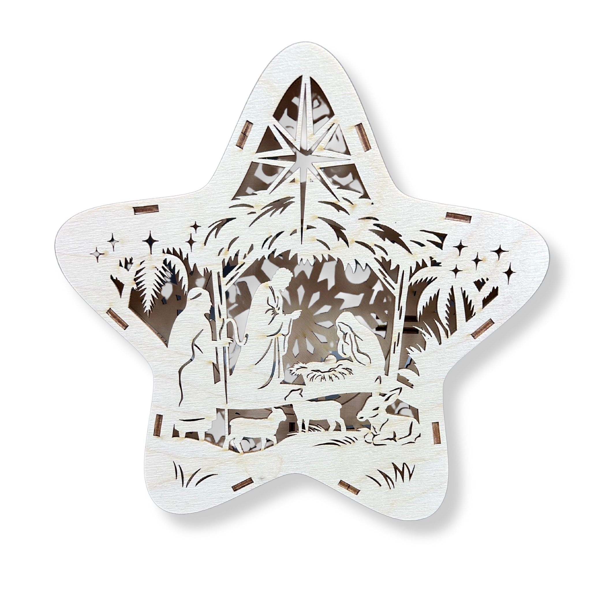 LAMPION Drewniana Gwiazdka ŚWIĄTECZNA Stajenka ŚWIĘTA Boże Narodzenie Ozdoba Dekor BEZ LAMPEK 1 Zakręcone Sznurki LAMPION Drewniana Gwiazdka ŚWIĄTECZNA Stajenka ŚWIĘTA Boże Narodzenie Ozdoba Dekor BEZ LAMPEK