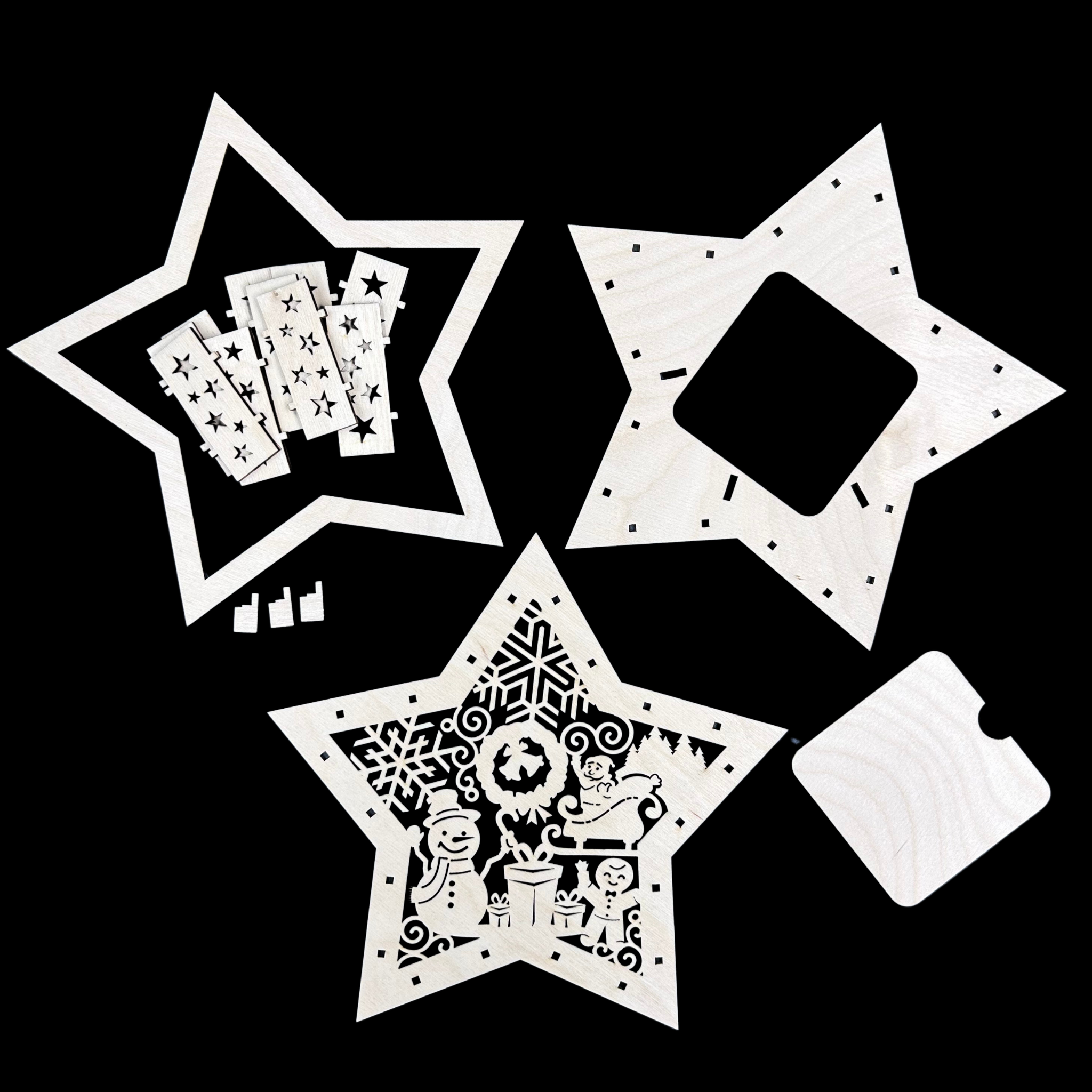 LAMPION Drewniana Gwiazdka ŚWIĄTECZNA Bałwan ŚWIĘTA Boże Narodzenie Ozdoba Dekor BEZ LAMPEK 4 Zakręcone Sznurki LAMPION Drewniana Gwiazdka ŚWIĄTECZNA Bałwan ŚWIĘTA Boże Narodzenie Ozdoba Dekor BEZ LAMPEK
