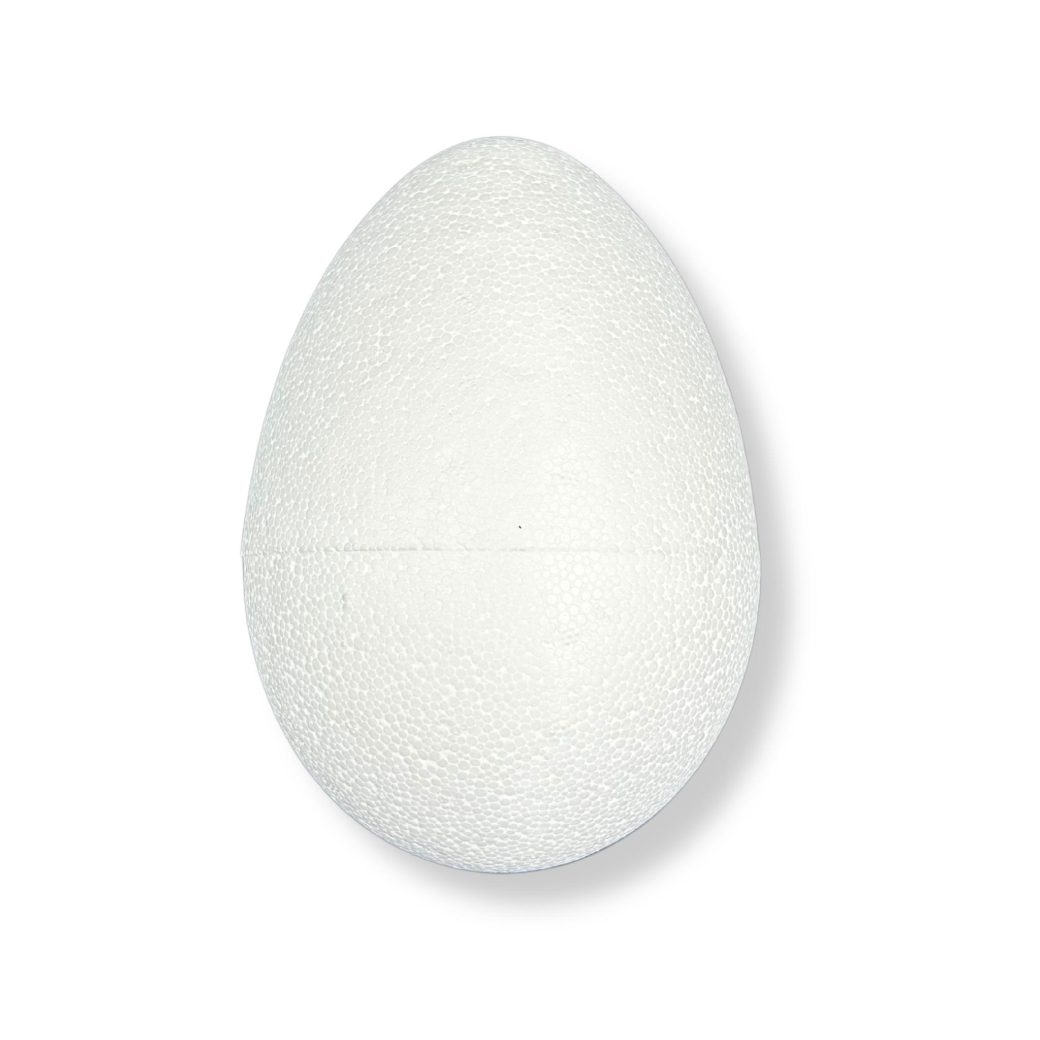 Styropianowe jajo jajko 10 cm 1 Zakręcone Sznurki Styropianowe jajo jajko 10 cm