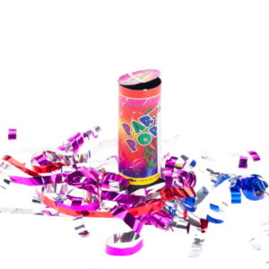 MINI tuba strzelająca KONFETTI W TUBIE KOLOROWE PARTY NA IMPREZĘ 11CM
