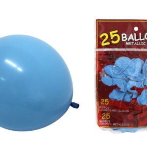 Balony lateksowe NIEBIESKIE kpl 25 szt ok. 25 cm