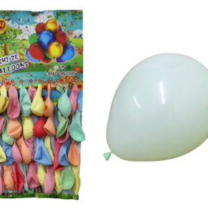 Balony kolorowe PASTELOWE kpl 40 szt MIX KOLOR ok. 30 cm