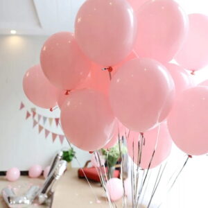 Balony 100 szt RÓŻOWE ok. 30 cm