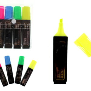 Zakreślacze NEON kpl 4 szt