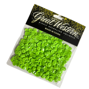 Cekiny jasnozielone 14g