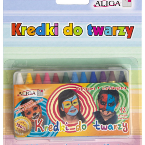 Kredki do twarzy 12 kolorów