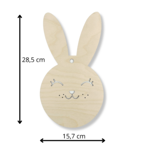 Zając zawieszka XL 28 CM
