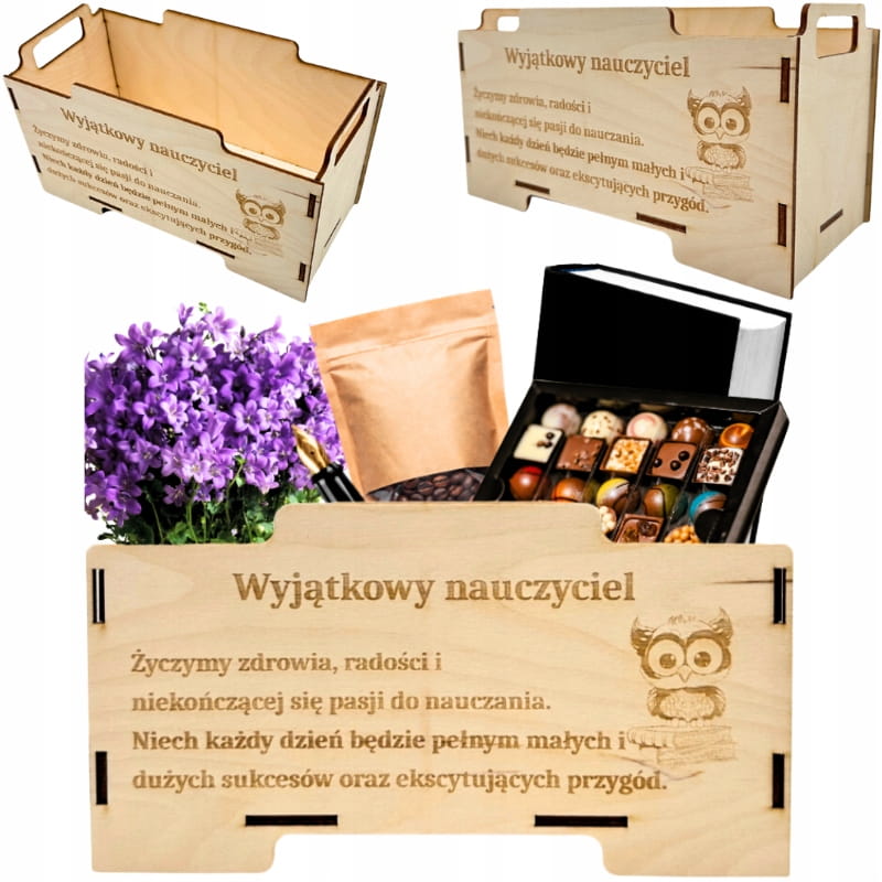 Skrzynka na upominki prezent box na różne okazje DOWOLNY NAPIS 1 Zakręcone Sznurki Skrzynka na upominki prezent box na różne okazje DOWOLNY NAPIS