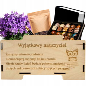 Skrzynka na upominki prezent box na różne okazje DOWOLNY NAPIS