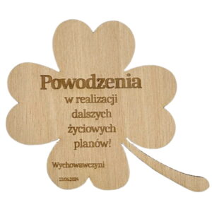 Magnes KONICZYNA podziękowanie zakończenie roku TWÓJ GRAWER