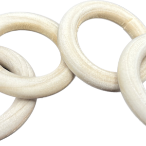 Ringi drewniane kółko kółka rękodzieło DIY