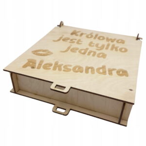 Pudełko personalizowane TWÓJ DOWOLNY NAPIS