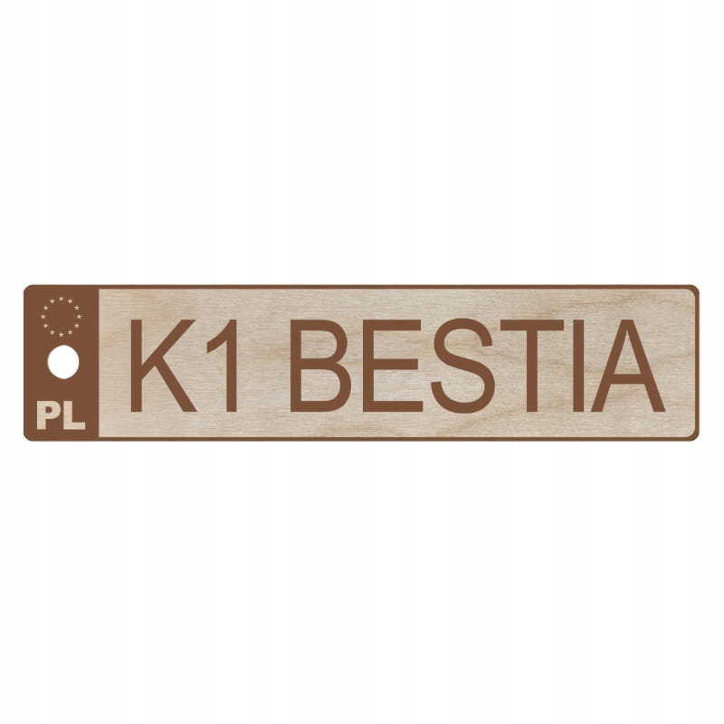 Zawieszka do auta Brelok TABLICA REJESTRACYJNA dla chłopaka męża faceta personalizowany Twój Napis 1 Zakręcone Sznurki Zawieszka do auta Brelok TABLICA REJESTRACYJNA dla chłopaka męża faceta personalizowany Twój Napis