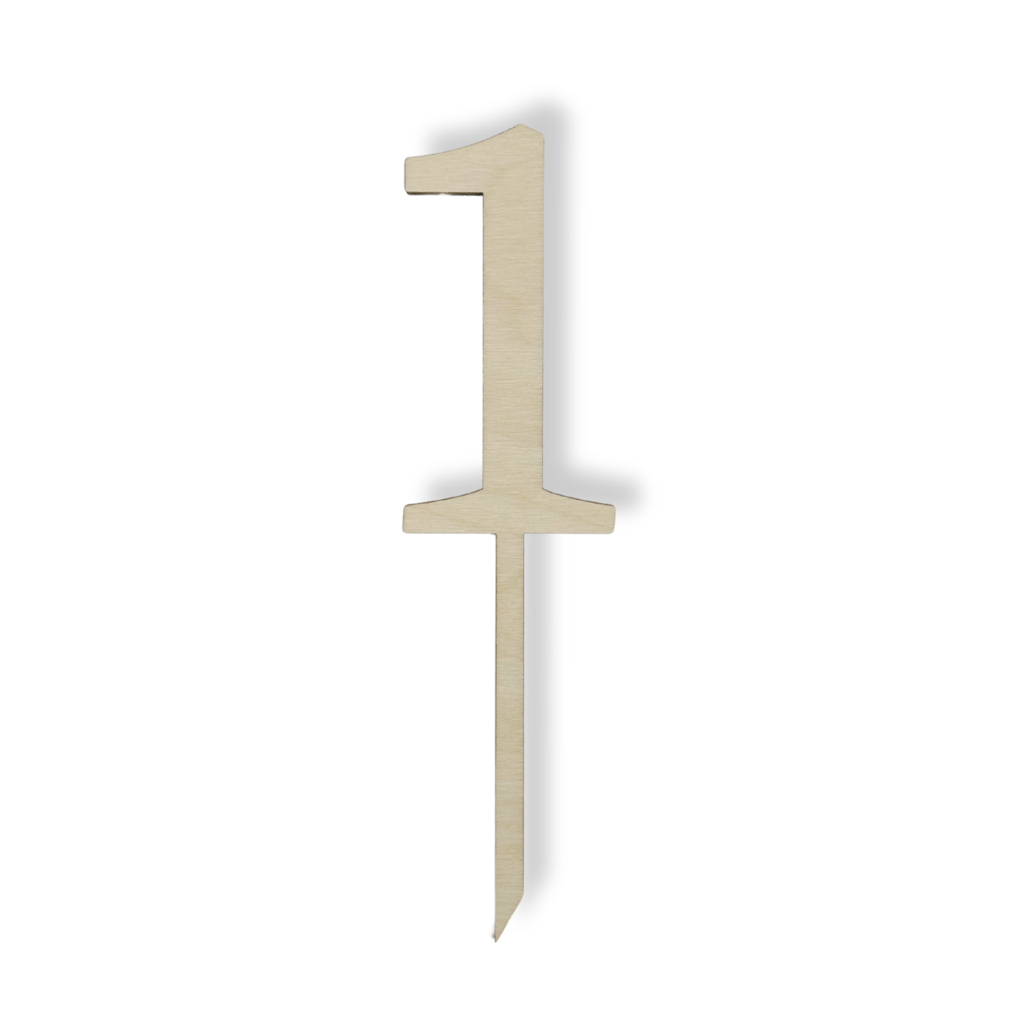 Topper cyfra 1 JEDEN 30 cm 1 Zakręcone Sznurki Topper cyfra 1 JEDEN 30 cm