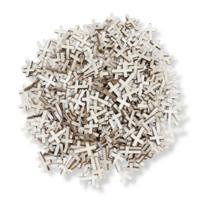 Drewniane scrapki krzyż krzyżyk krzyże 3cm 500 szt